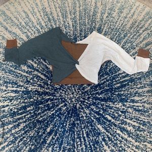 Multicolored Half Shirt